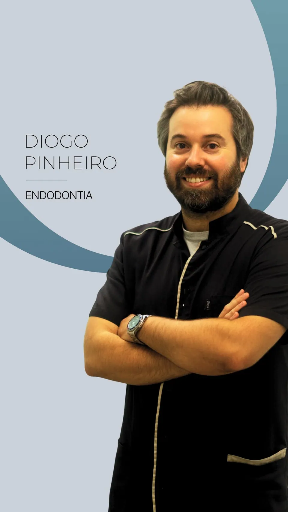 Diogo Pinheiro, profissional de endodontia da Isanu Clinic